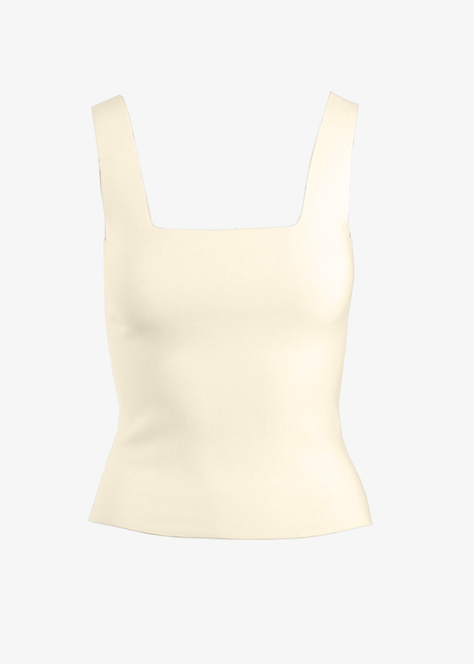 Square neck top